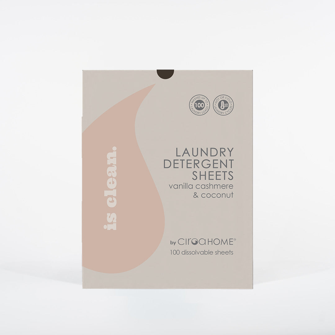 VANILLA CASHMERE & COCONUT LAUNDRY DETERGENT SHEETS